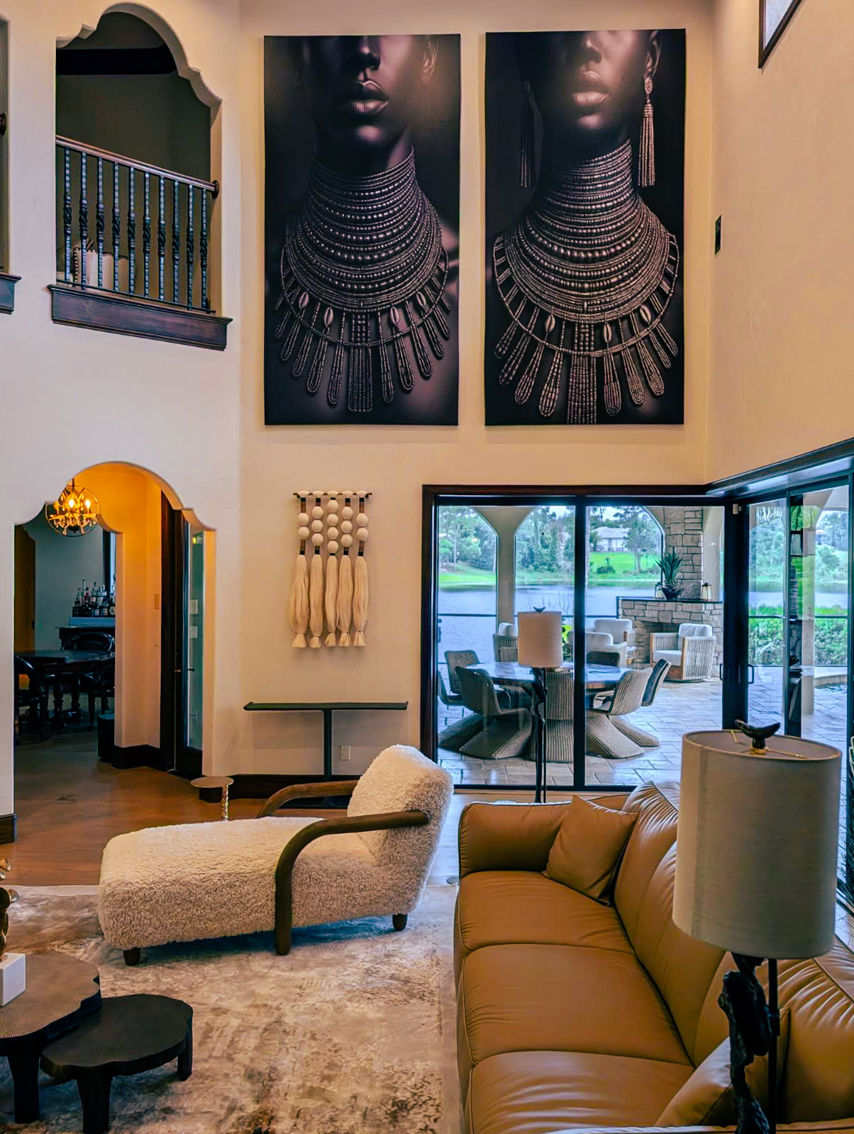 Private Art Installation_Luxury Homeowner