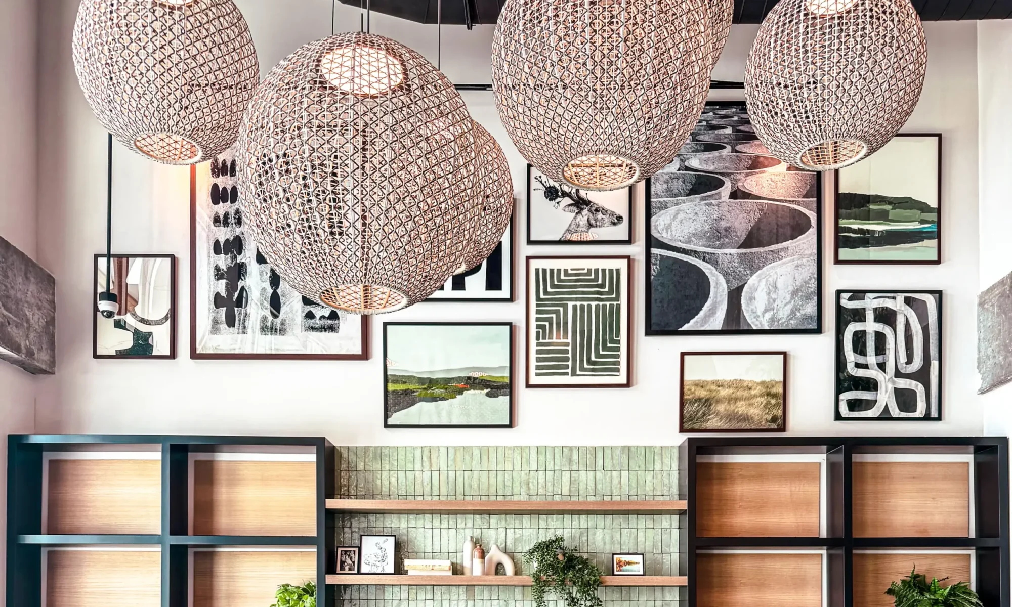 Firehawk art installation, interior designers, residential interior design installation, FF&E installation